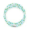 Venezianische Clematis | Silber | Millefiori-Wrap